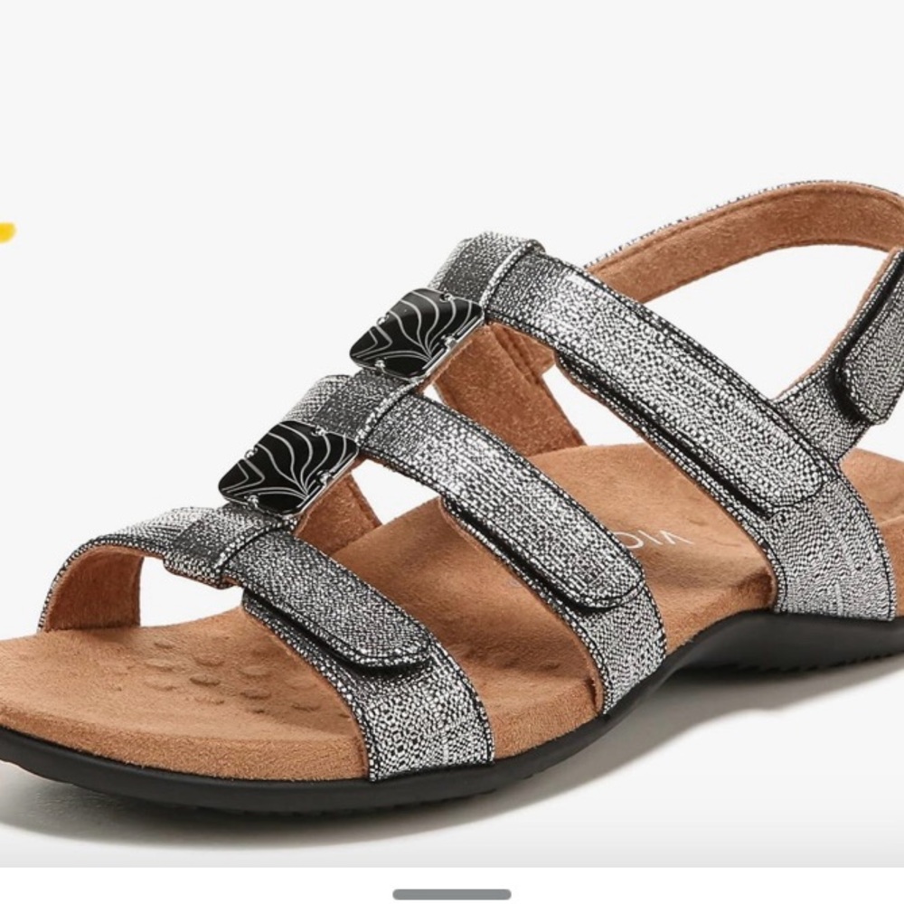 Vionic Stylish Silver Women's Sandals